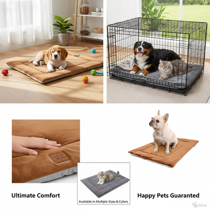 ToastyTails™ Cozy Bed - Self-Heating Dog Mat